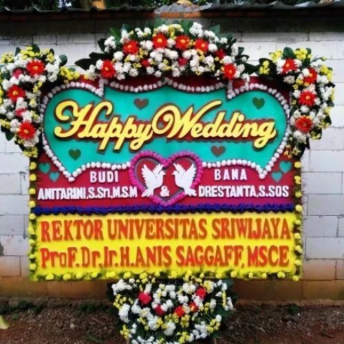 Papan Bunga Wedding / Nikahan